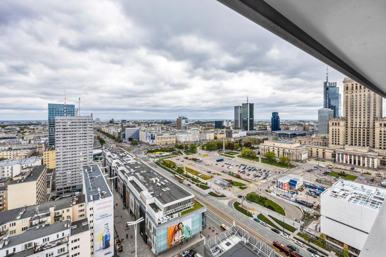 23Rd Floor 3Br Apt With Views Of Varšava Exteriér fotografie